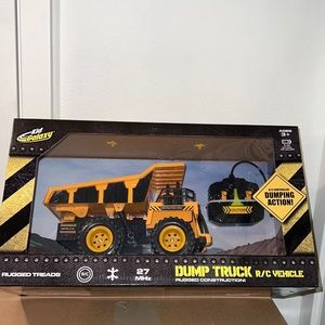 Dump Truck Steel Remote Control Vehicle Ages 3+ Toy Dump Truck